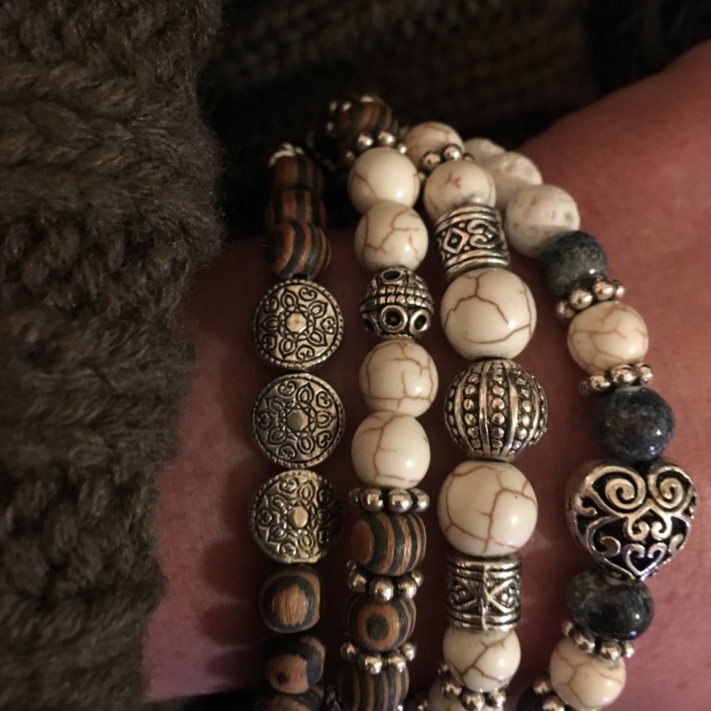 Boho Essential Oil Diffuser Stack~Handmade - Picture 7 of 8